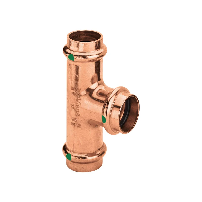 Viega Profipress Wasser Kupfer Pressfitting T-Stück (DVGW)