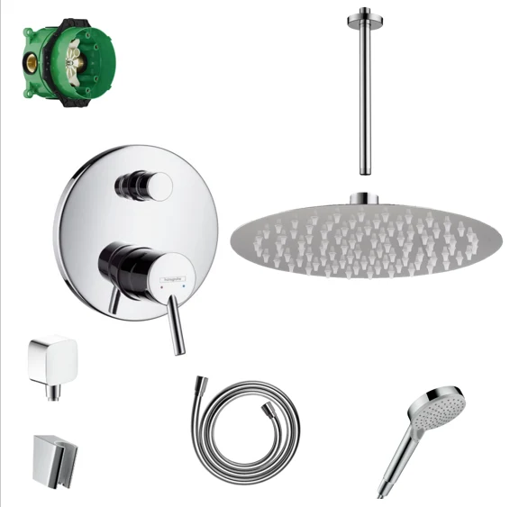 Hansgrohe Unterputz Dusch-Set Talis S mit Decken- oder Wandanschluss von Sandbad