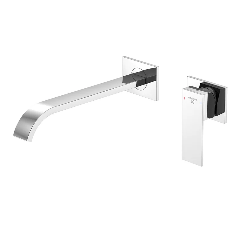 Serie 135 Waschtisch-Wand-Einhebelmischer (Fertigmontageset)