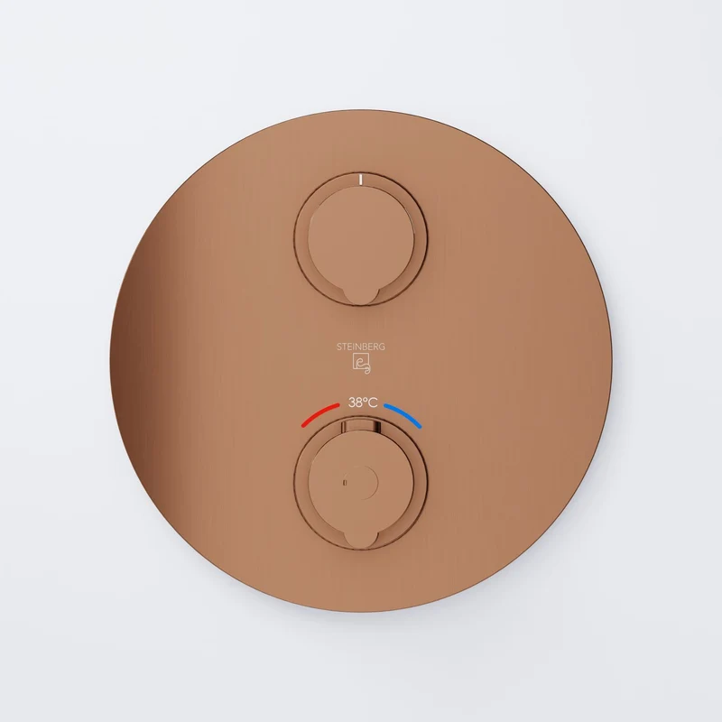 Serie 100 Fertigmontageset für Unterputzthermostat mit 2-Wege-Umsteller