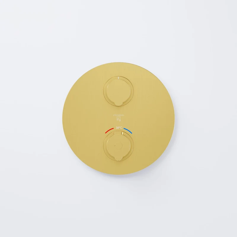 Serie 100 Fertigmontageset für Unterputzthermostat mit 2-Wege-Umsteller