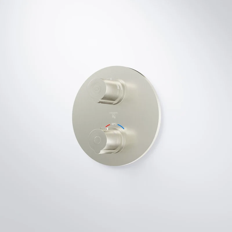 Serie 100 Fertigmontageset für Unterputzthermostat mit 2-Wege-Umsteller