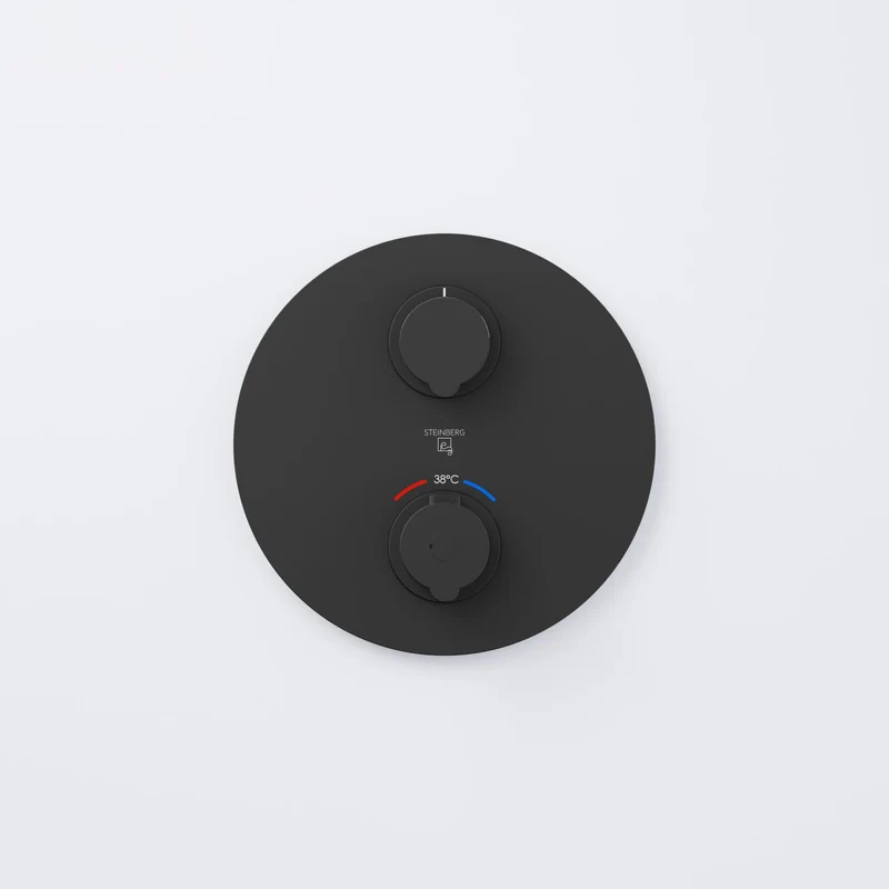 Serie 100 Fertigmontageset für Unterputzthermostat mit 2-Wege-Umsteller