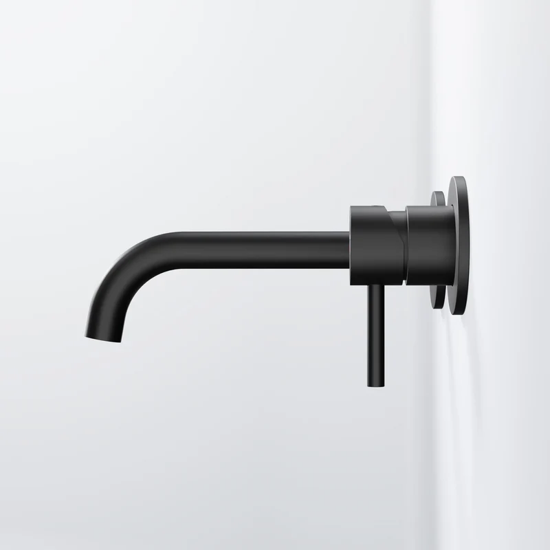 Serie 100 Waschtisch-Wand-Einhebelmischer (Fertigmontageset)