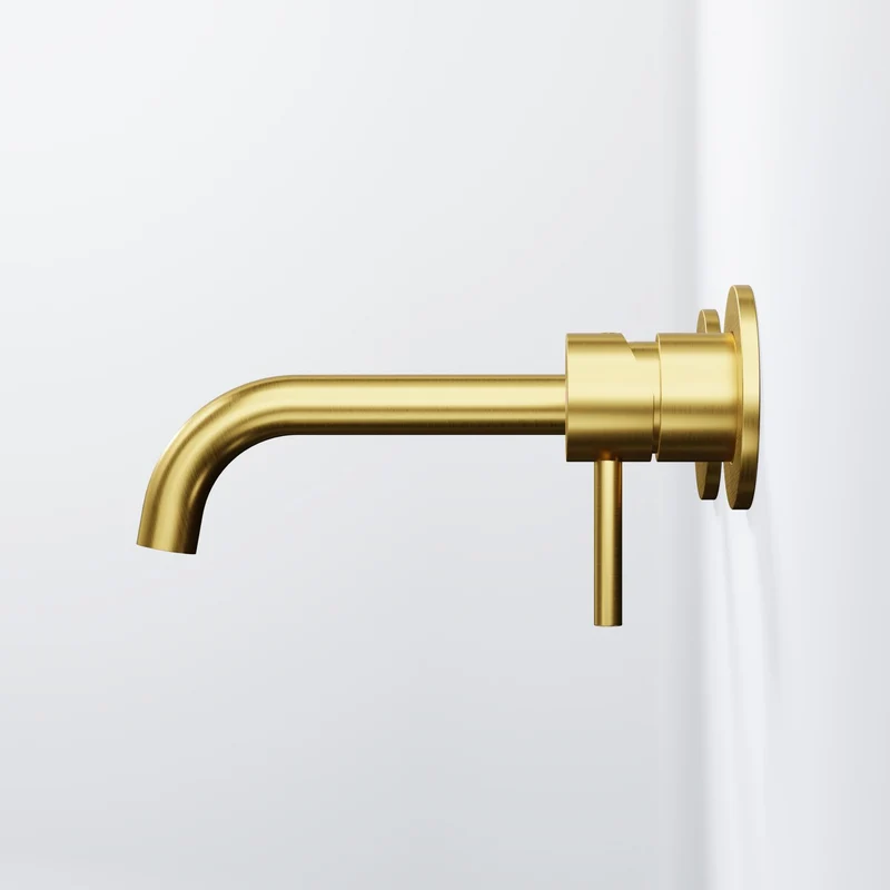Serie 100 Waschtisch-Wand-Einhebelmischer (Fertigmontageset)