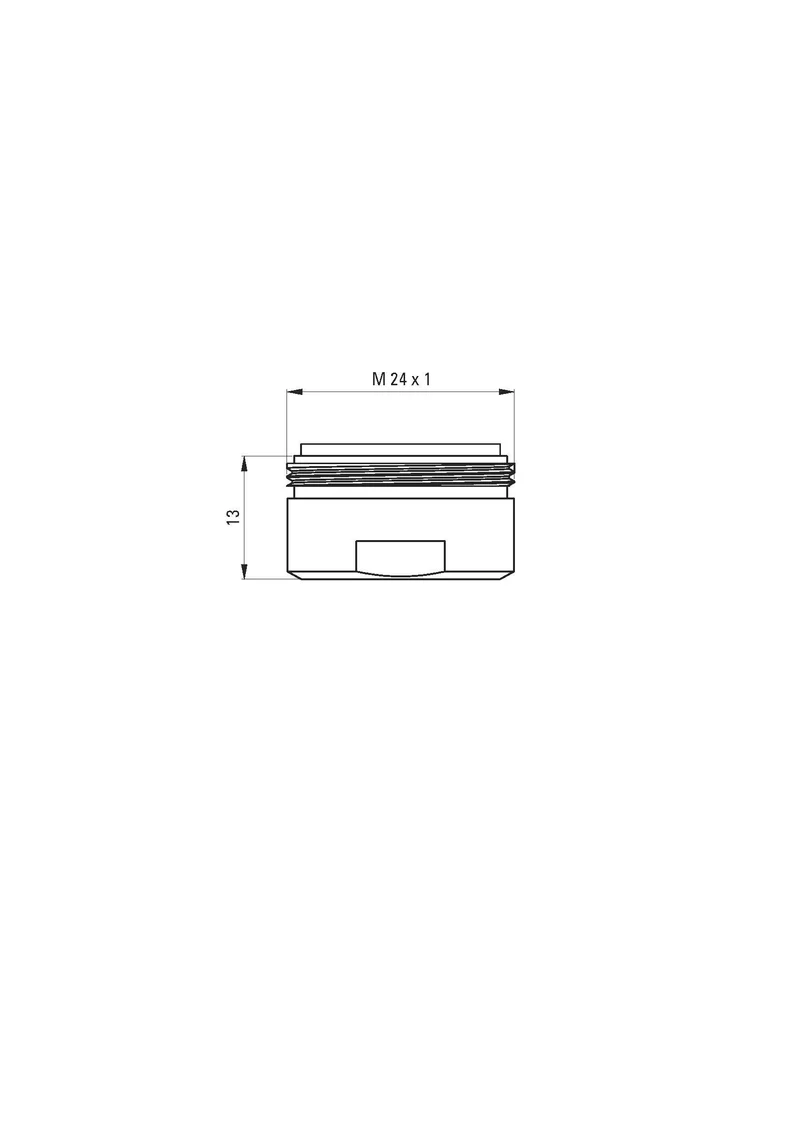DEANTE Perlator Durchfluss reduzierend - 3.8 l/min // Chrom // ABAZ4PS3