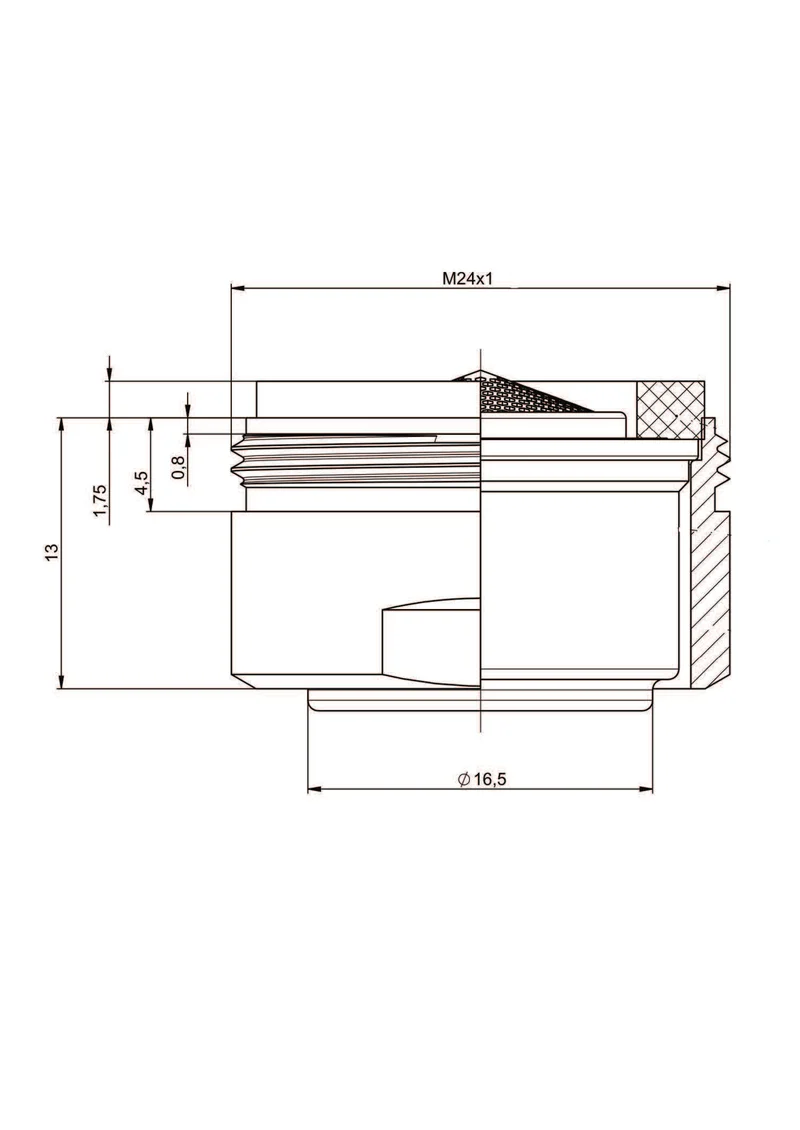 DEANTE Perlator Durchfluss reduzierend - 3 l/min // Chrom // ABAZ4PPS3