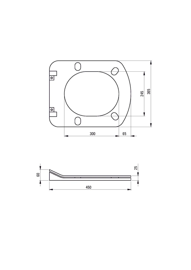 DEANTE Blur Unterputz-WC-Set 6-in-1 // Weiß-Bianco // CDZA6ZPW