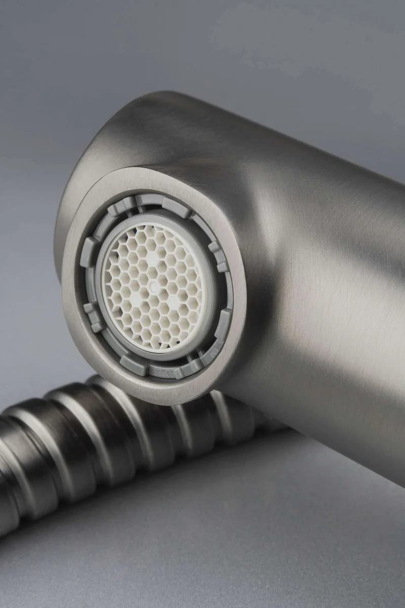 DEANTE Silia Küchenarmatur mit ausziehbarem Auslauf // Titanium // BQS-D73M