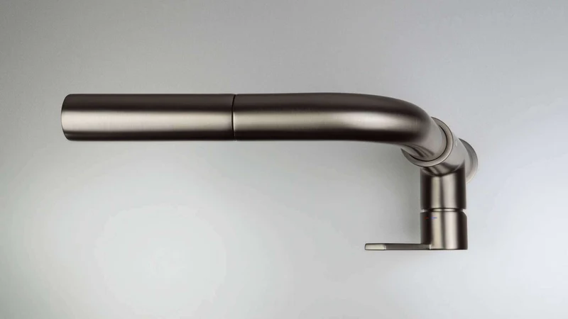 DEANTE Silia Küchenarmatur mit ausziehbarem Auslauf // Titanium // BQS-D73M