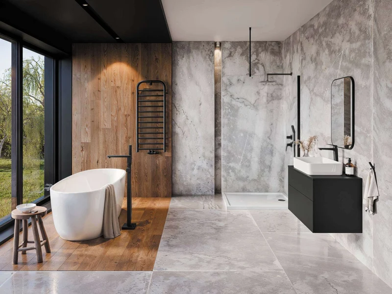 DEANTE Alpinia Freistehende Badewanne Oval - 160 cm // Weiß // KDU-016W