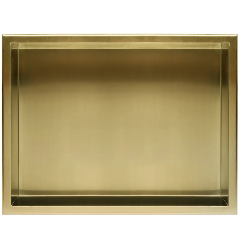 Unterputzregal Matt Gold 30x45cm