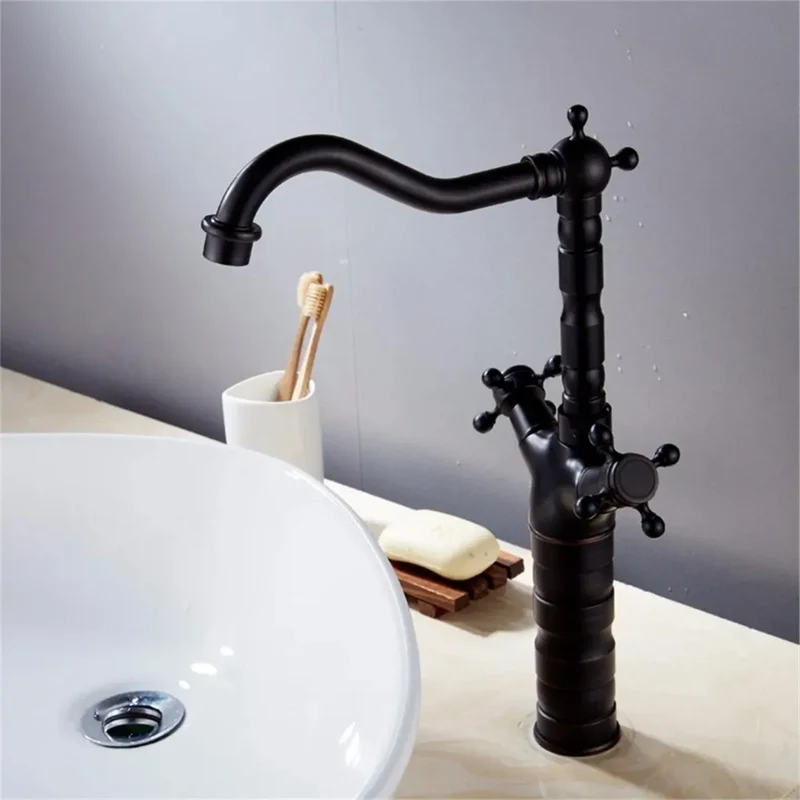 Armatur Rustico Antik Old Schwarz