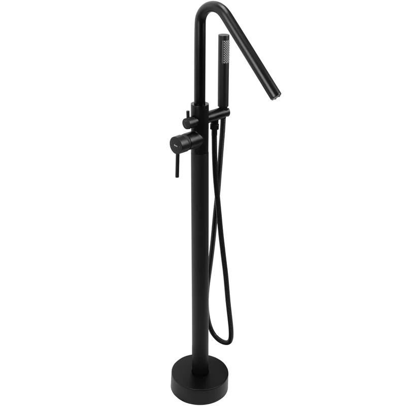 Badewannenarmatur Aras Schwarz(Standarmatur)