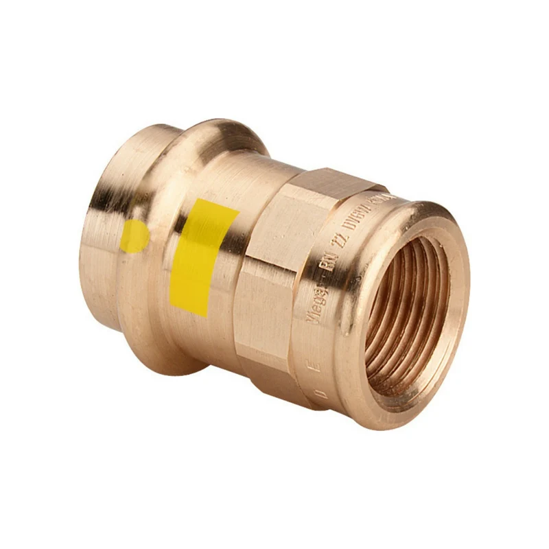 Viega Profipress Gas Kupfer Pressfitting Übergang mit IG (DVGW)