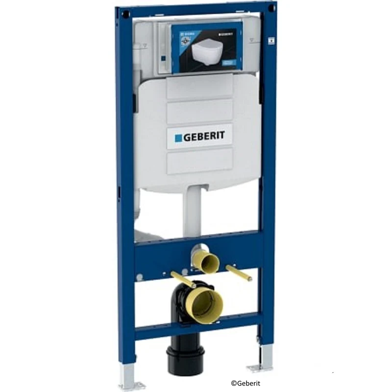 Geberit Duofix WC-Vorwandelement UP320, Sigma UP-Spülkasten 12 cm, 112cm
