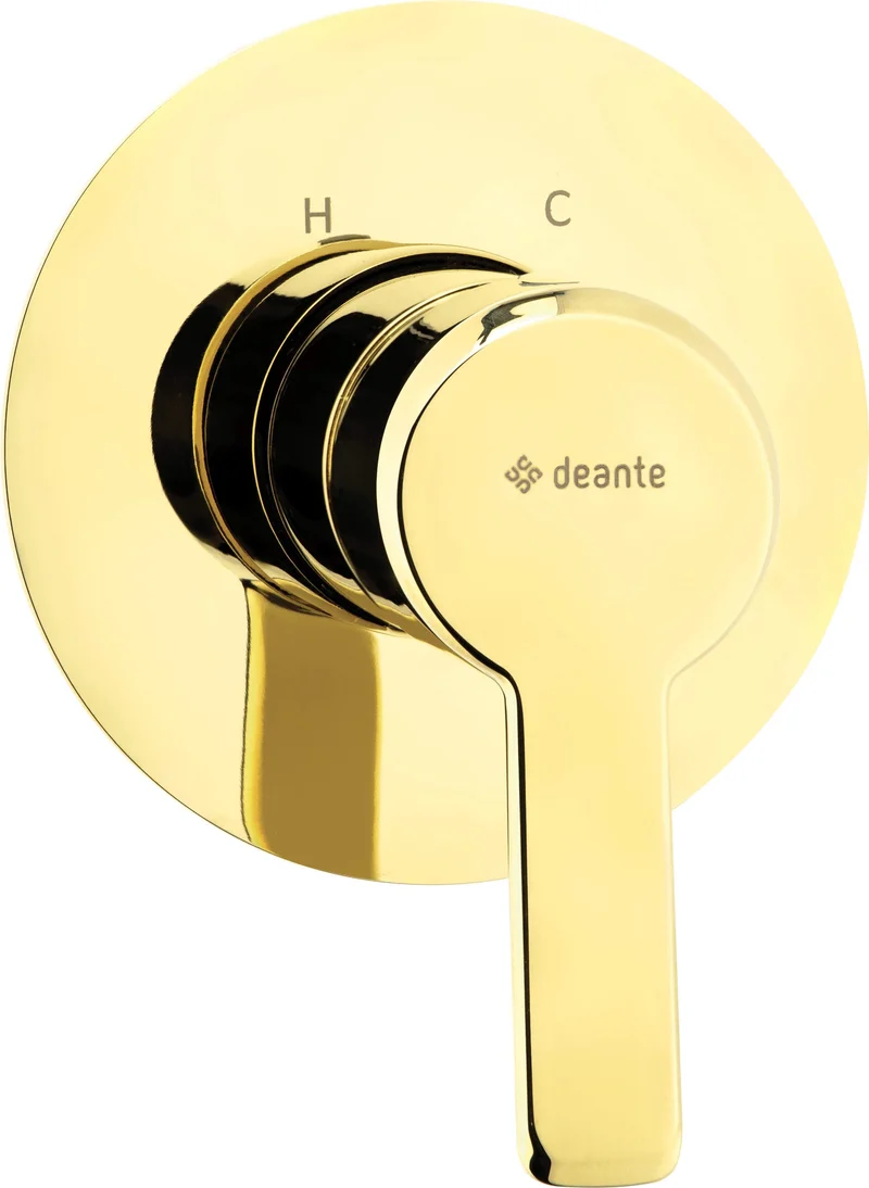 DEANTE Arnika Duscharmatur für Unterputzmontage // Gold // BQA-Z44L