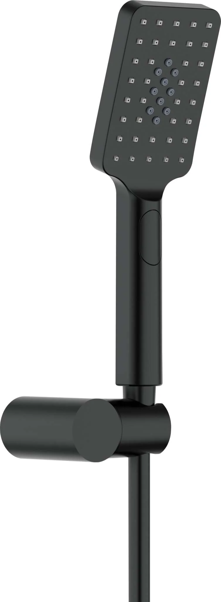 DEANTE Alpinia Brausegarnitur mit Halter - 3 Strahlarten // Nero // NGA-N41K