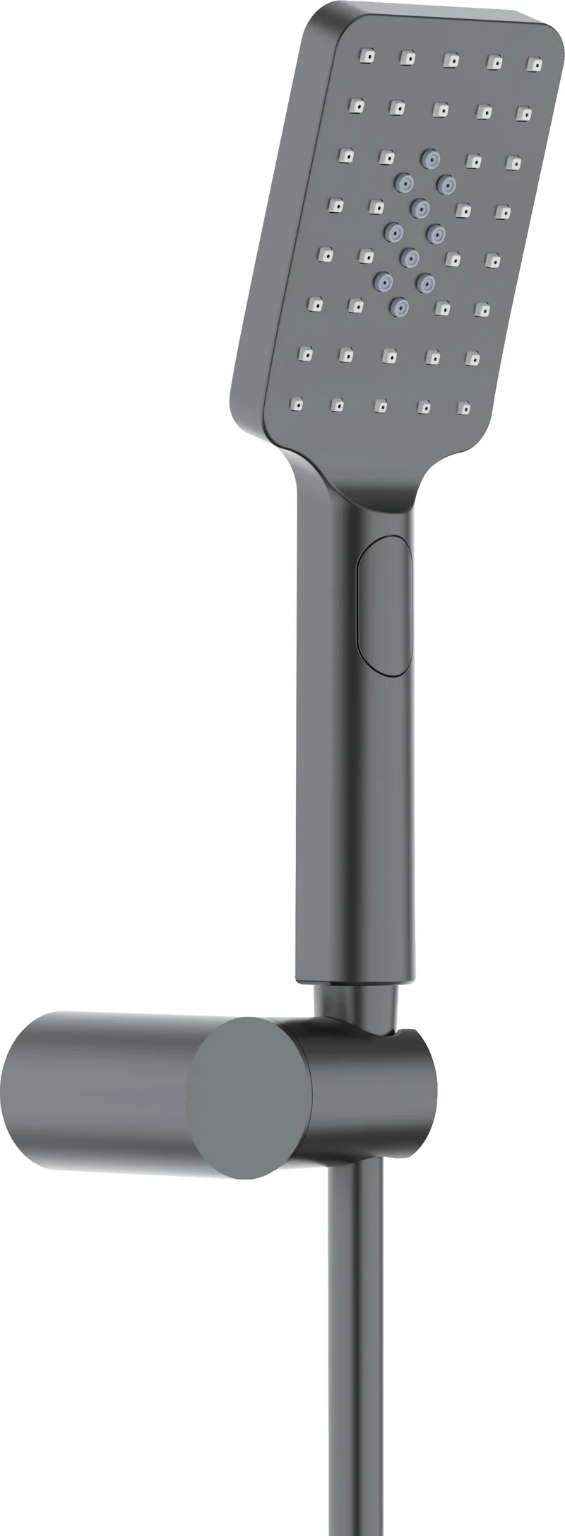 DEANTE Alpinia Brausegarnitur mit Halter - 3 Strahlarten // Titanium // NGA-D41K
