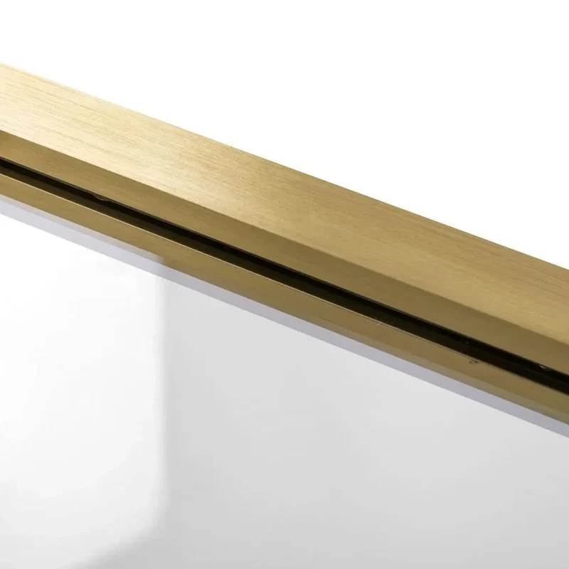 Duschtür Schiebetür Rapid Slide Gold Matt 100-160cm