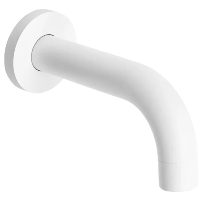 Dusche mit Wannenauslauf Unterputz Lungo White