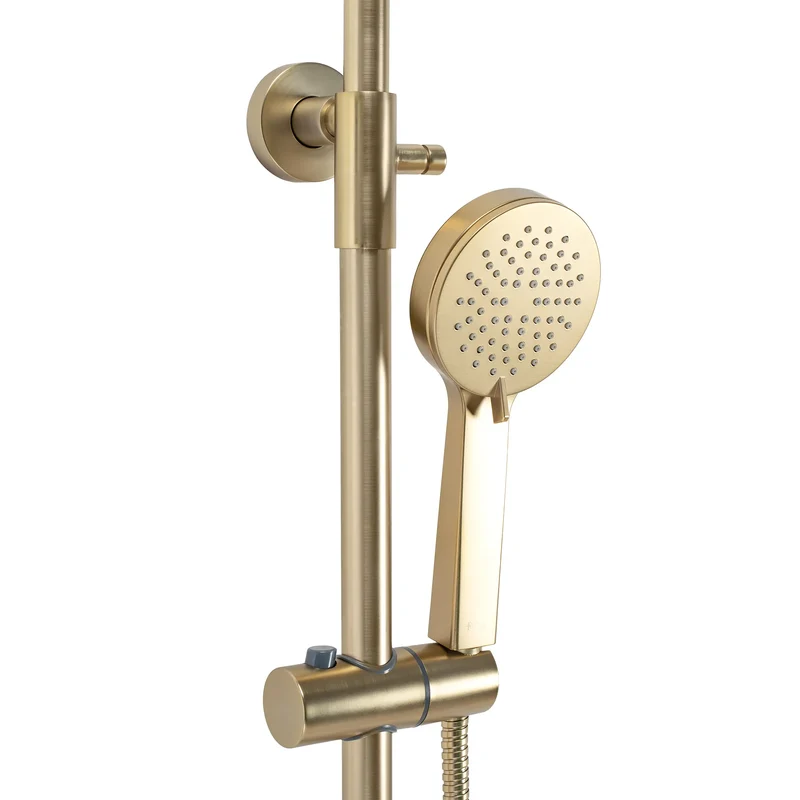 Dusche Parot Matt Gold (Duscharmatur mit Thermostat)