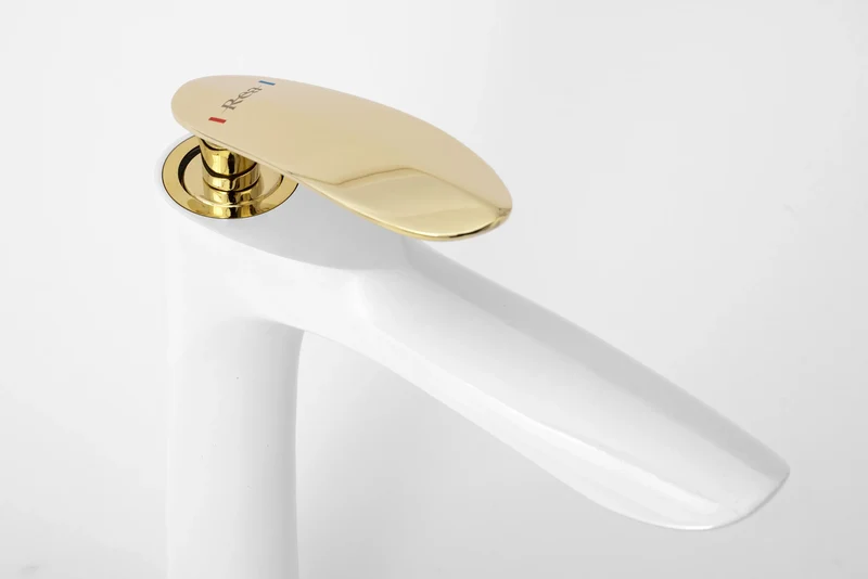 Armatur Orbit White Gold High