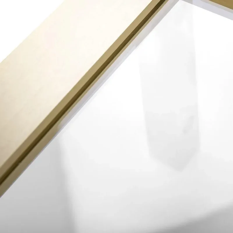 Walk In Duschwand Aero Gold Matt 90-120cm