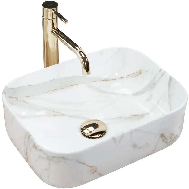 Aufsatzwaschbecken Demi Shiny Aiax Mini 40,5x31cm