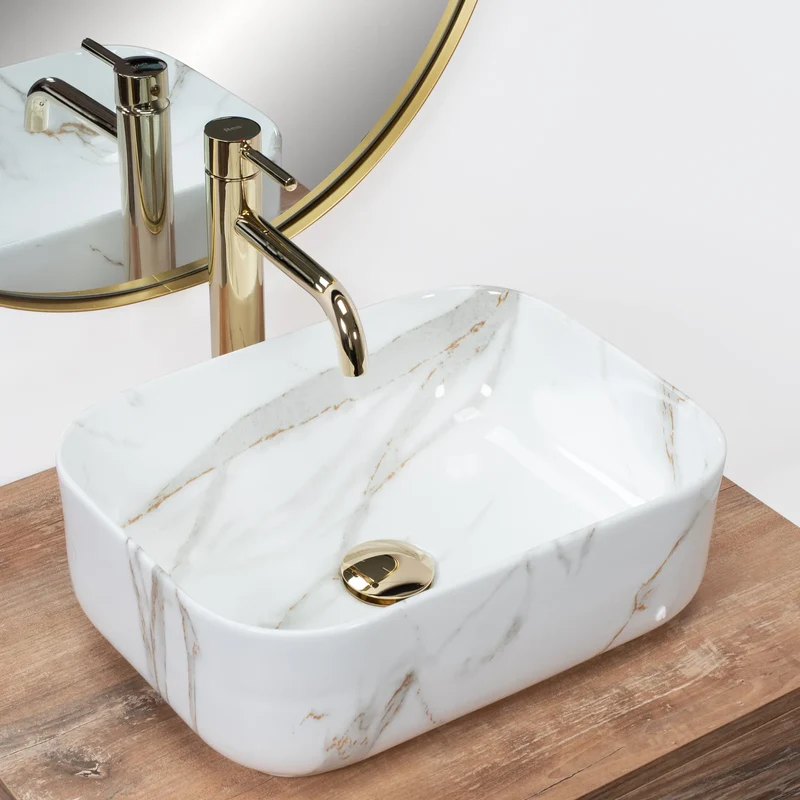 Aufsatzwaschbecken Demi Shiny Aiax Mini 40,5x31cm