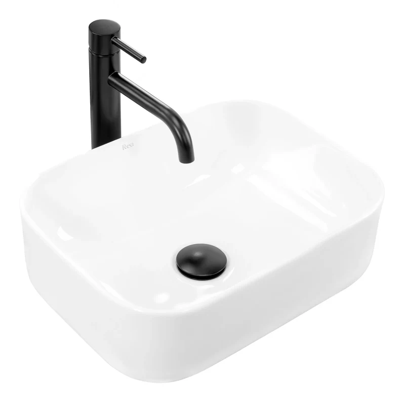 Aufsatzwaschbecken Demi Weiß Mini 40,5x31cm