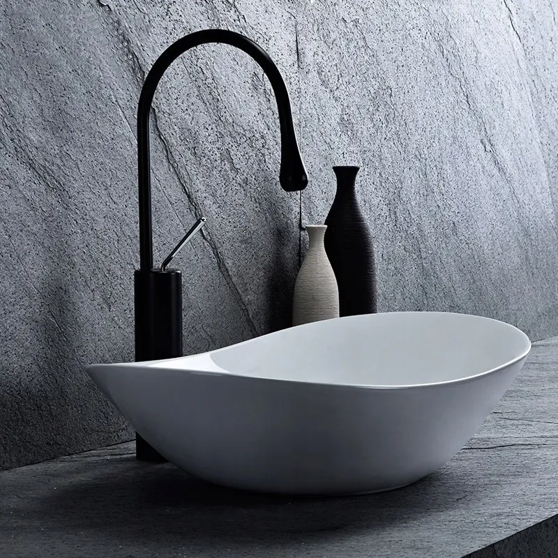 Aufsatzwaschbecken Royal White 60,5x36cm