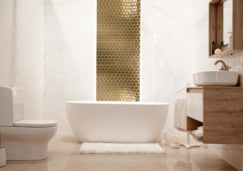 Mosaikfliesen Gold 30x30cm (2 Stück)