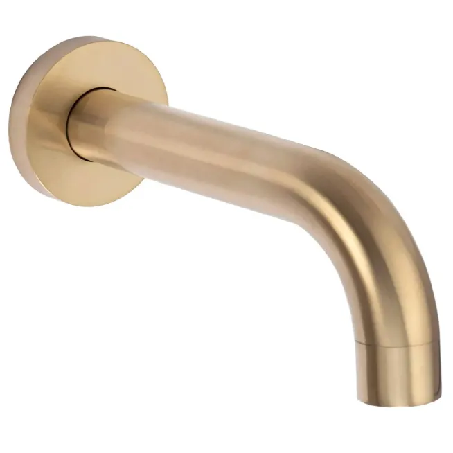 Badewannenarmatur Unterputz Lungo Gold Matt