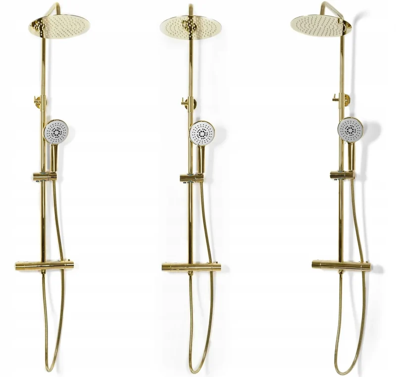 Dusche Vincent Gold (mit Thermostat)