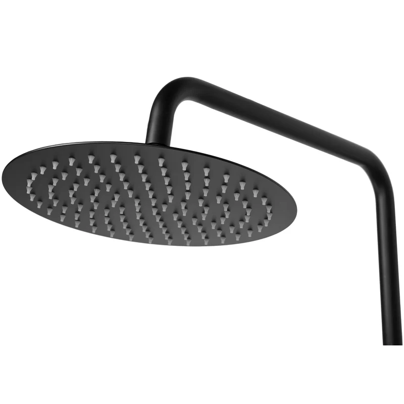 Dusche Vincent Black Matt (mit Thermostat)