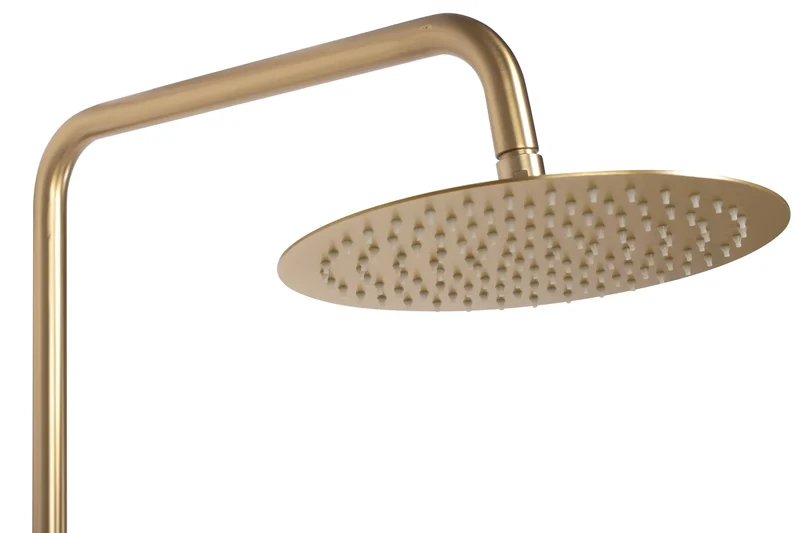 Dusche Vincent Gold Matt (Duscharmatur mit Thermostat)