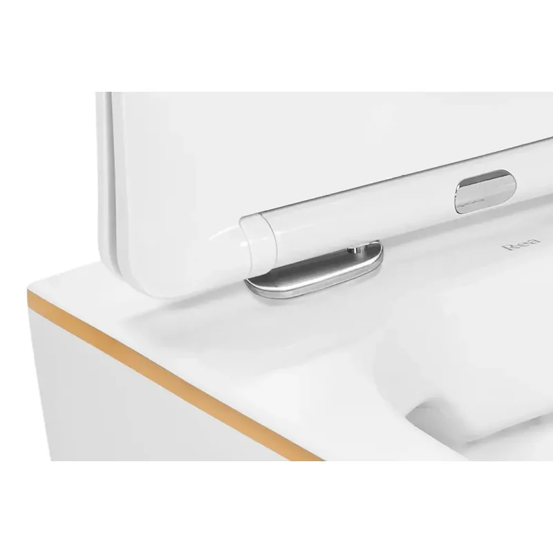 Toilette Carlo White Gold Edge