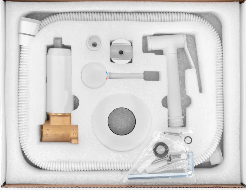 Bidetarmatur Loop White