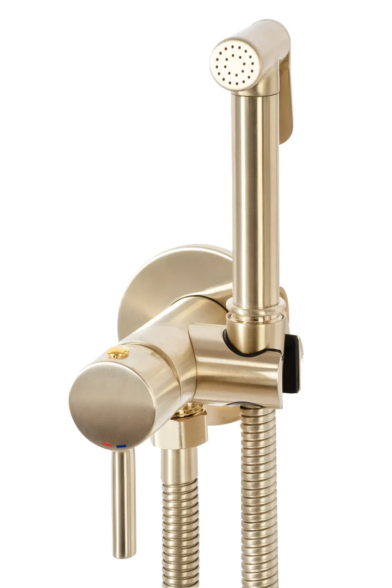 Bidetarmatur Loop Gold Matt