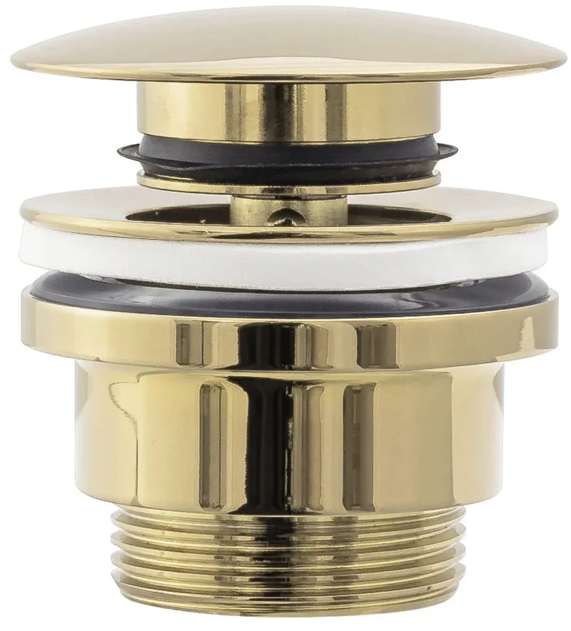 Ablaufgarnitur Gold Matt