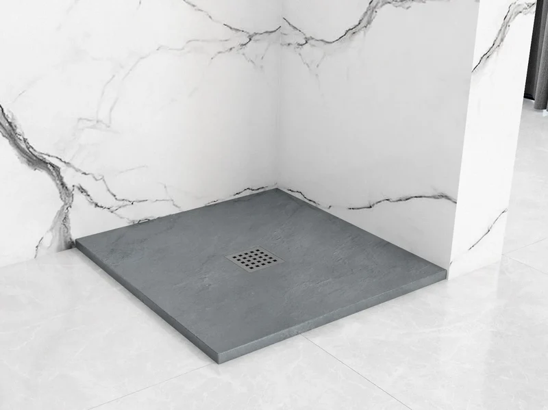 Duschtasse Grey Rock 90x90cm