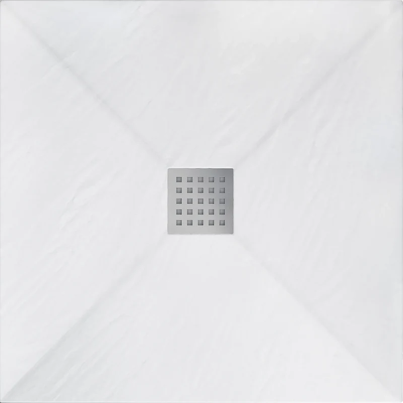 Duschtasse White Rock 90x90cm