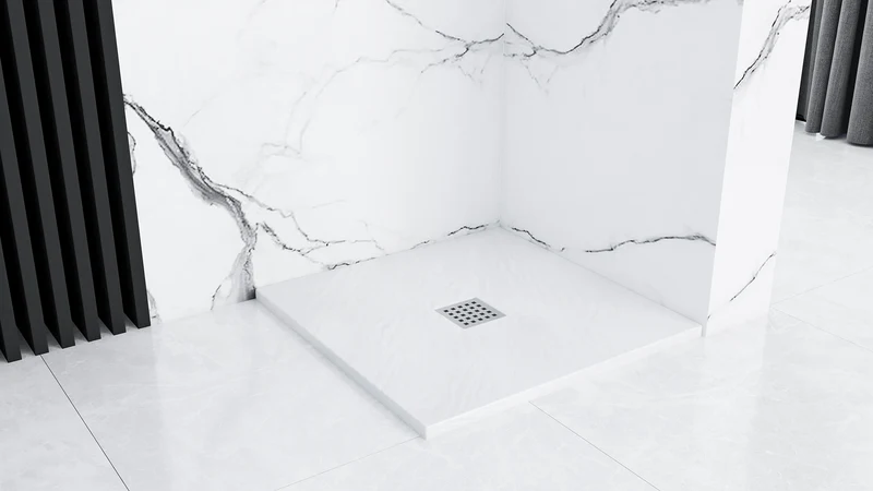 Duschtasse White Rock 90x90cm
