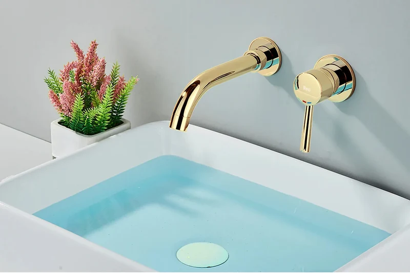 Armatur Unterputz Lungo Long Gold