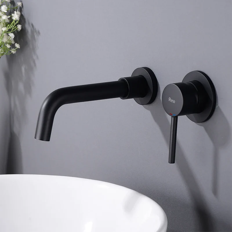 Armatur Unterputz Lungo Long Black