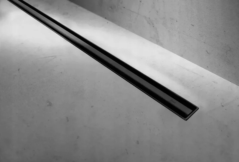 Duschrinne Neo Slim Black 50-100cm