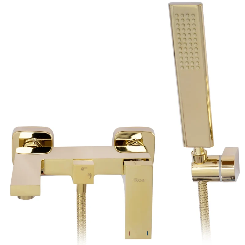 Badewannenarmatur Fenix Gold
