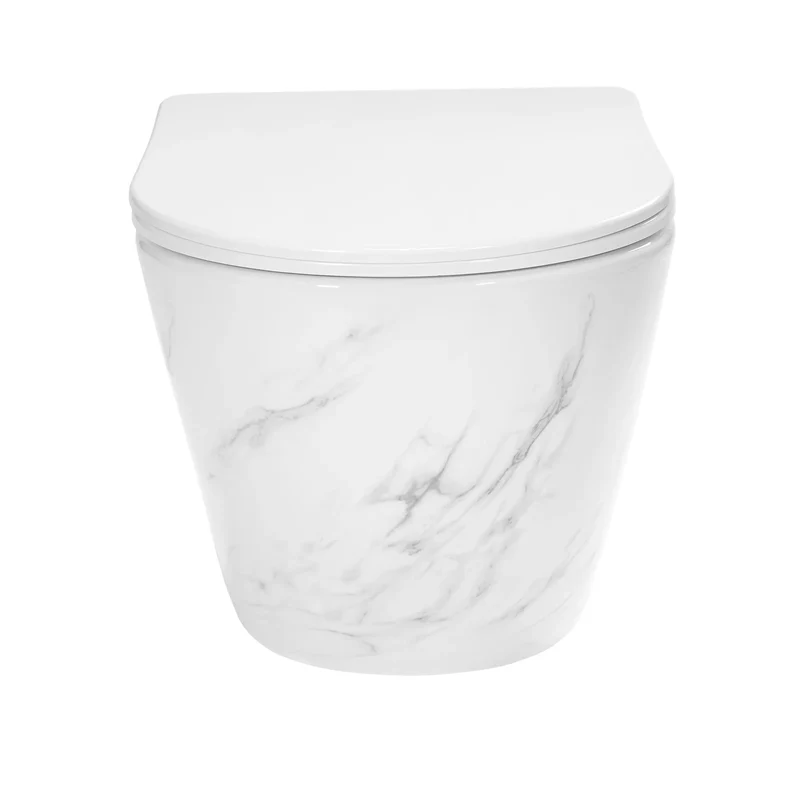 Toilette Carlo Marmor Grau