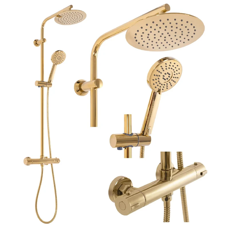 Dusche Bliss Gold (mit Thermostat)